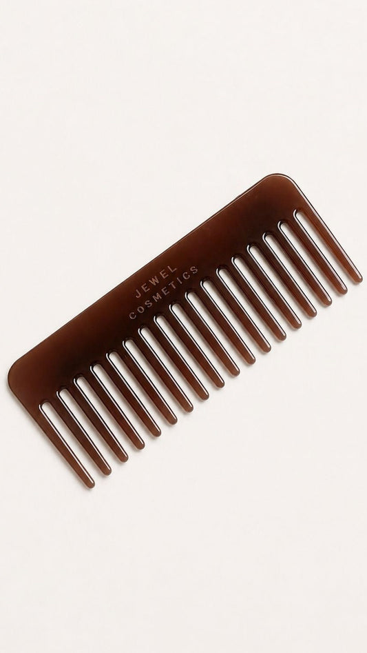 Jewel Cosmetics Resin Wide Tooth Comb - For Curls