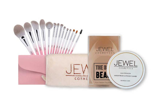 Brush Set Including Beast Sponge Bundle