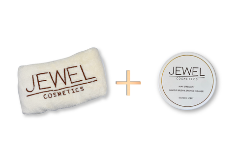Quick Dry Towel & Max Strength Makeup Brush Cleaner